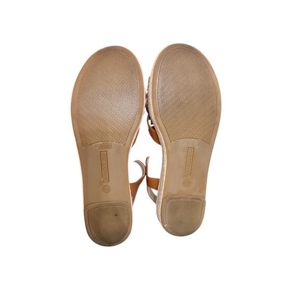 New! Bandolino Women's Petty Flat Espadrille Platform Sandals- Size 8.5 - Picture 10 of 10